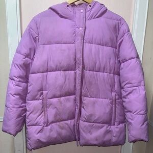 Gap Lilac Puffy Jacket